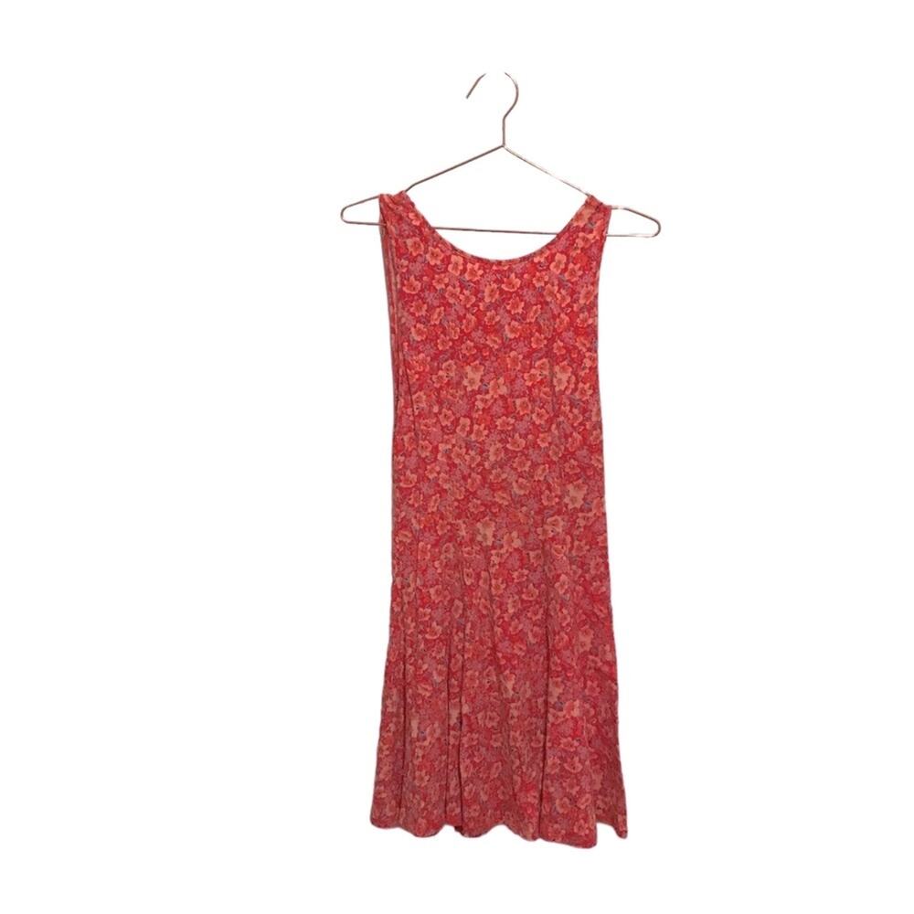 Urban outfitters ecote floral low back fit and flair summer dress medium
